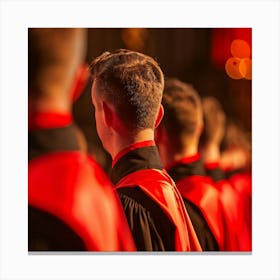 Red Robes 2 Canvas Print