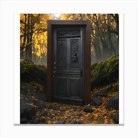 Door To The Forest Canvas Print