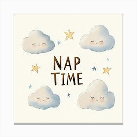 Nap Time Canvas Print