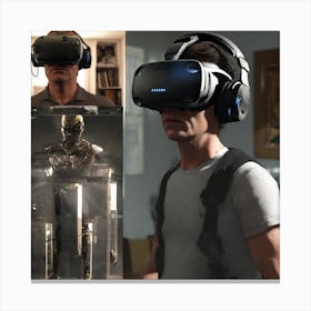 Vr Headsets 22 Canvas Print