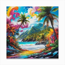 Tropical Paradise 2 Canvas Print