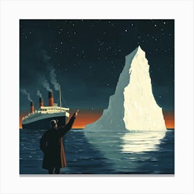 Titanic Iceberg Stampe su tela