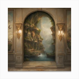 Fairytale Scene Canvas Print