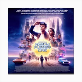 Ready Player One 1 Canvas Print