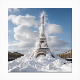 The Eiffel Tower Canvas Print