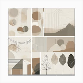 Scandinavian Minimalism (6) Canvas Print