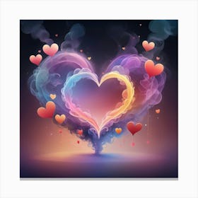 Heart Of Love Canvas Print