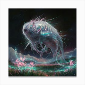 Octopus Canvas Print