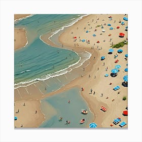 Beach Life Canvas Print