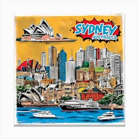 Sydney Australia Canvas Print