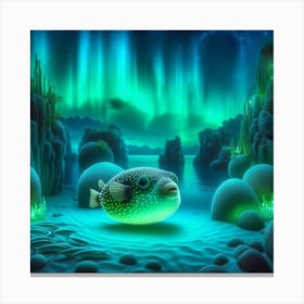 Puffer Fish2 Canvas Print