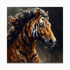 The Tigress Horse Canvas Print