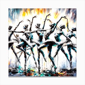 Ballet Bodies - Ballet Dancers Canvas Print