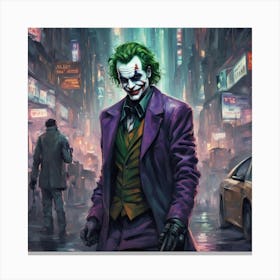 Joker 112 Canvas Print