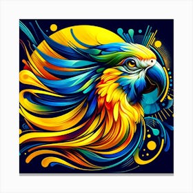 Parakeet 01 Canvas Print