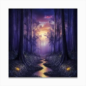 Fairytale Forest 1 Canvas Print