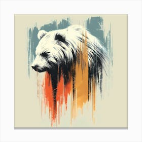 Wild Animal Illustration 213 Canvas Print