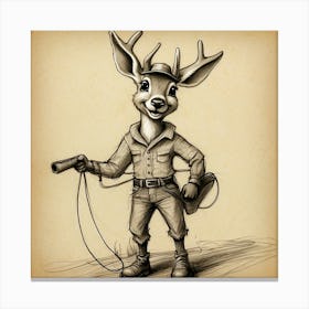 Deer Hunter 5 Canvas Print