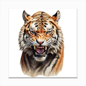 Tiger Face Canvas Print