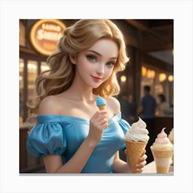 Cinderella 163 Canvas Print