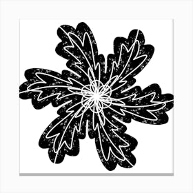 Snowflake 14 Canvas Print