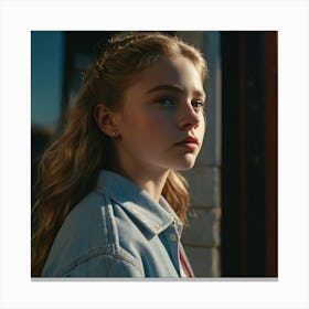 Portrait Perfect Superteen Art 1 Canvas Print