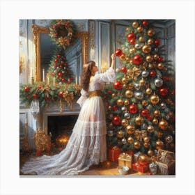 Christmas Tree 2 Canvas Print