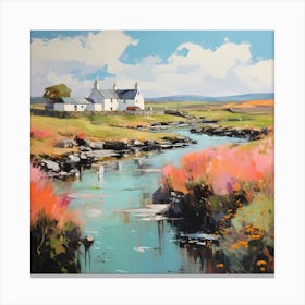 Scotland and Ireland Countryside Canvas Print