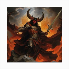 Demon King Canvas Print