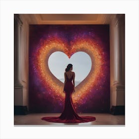 Love Heart 3 Canvas Print