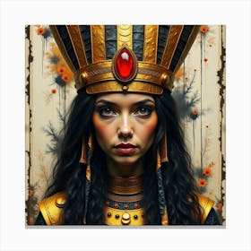 Egyptian Queen 19 Canvas Print