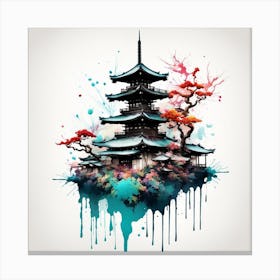 Pagoda Canvas Print