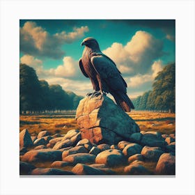 Eagle And Prestige Canvas Print
