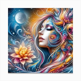 Psychedelic Art 12 Canvas Print