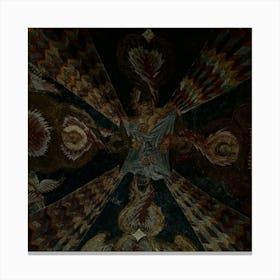 Ceiling Of A Church Canvas Print