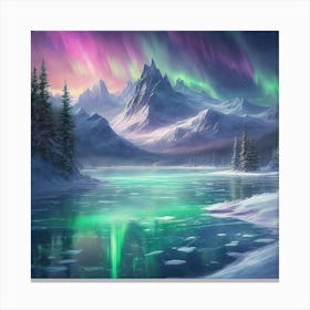 Aurora Borealis 2 Canvas Print