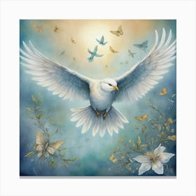 Silent Wings A Bird S Journey Art Print 6 Canvas Print