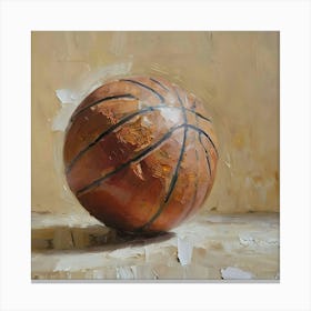 Basketball Canvas Print