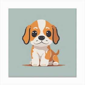 Beagle Puppy 4 Canvas Print