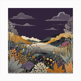 Landscape Painting 1 Canvas Print