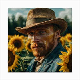 Default Van Gogh Sunflowers 0 Canvas Print