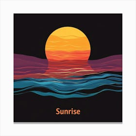 Sunrise Canvas Print