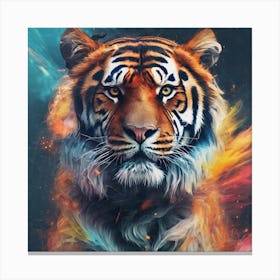 Tiger art part 1 Canvas Print