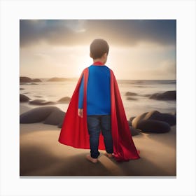 Super Hero Canvas Print