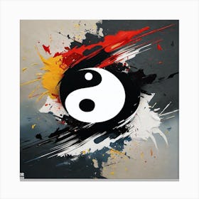 Yin Yang 39 Canvas Print