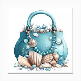 Whispering Shells Purse Canvas Print