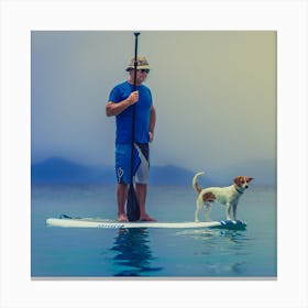 Stand Up Paddle Boarding Canvas Print