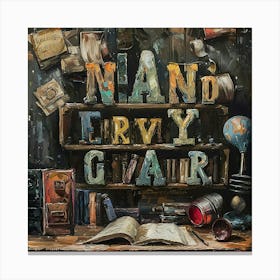 Nand Evry Gear Canvas Print