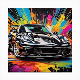 Porsche Gts Canvas Print