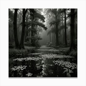 Lily Pond Canvas Print